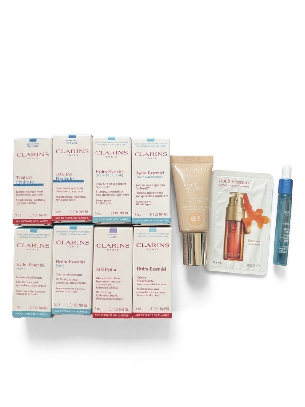 NEW Clarins Skincare Sample Set 11 Pcs